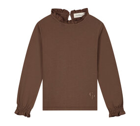 Charlie Petite Charlie Petite | Juniper Longsleeve | Brown