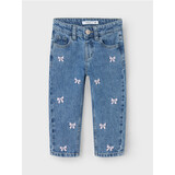 Name it | Nmfbella Mom Emb Jeans 3285-BE NOOS| Medium Blue Denim BOWS Name it | Nmfbella Mom Emb Jeans 3285-BE NOOS| Medium Blue Denim BOWS