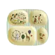 Rice Everyday Magic Rice | Kinderbord met 4 Compartimenten | Fun Fair Print | Mint