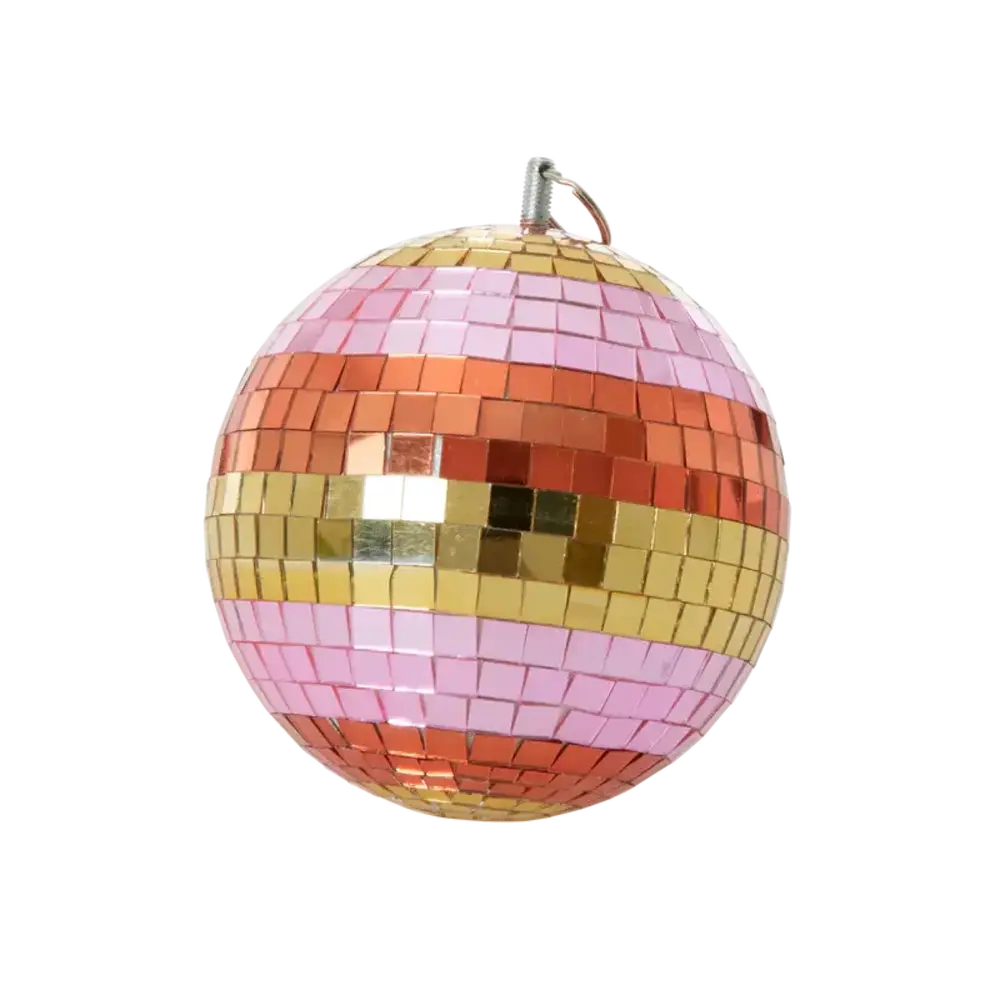 Rice Everyday Magic Rice | Middelgroot Discobal | Rood, Roze & Goud Meerkleurig