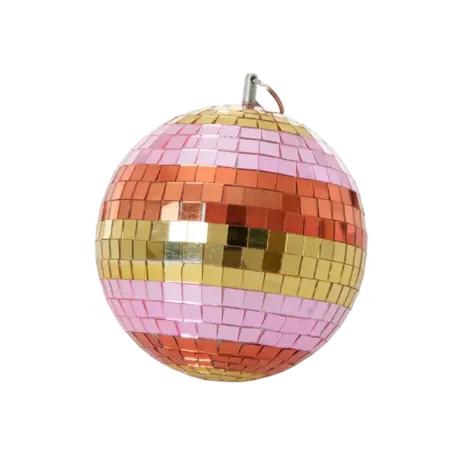 Rice Everyday Magic Rice | Middelgroot Discobal | Rood, Roze & Goud Meerkleurig