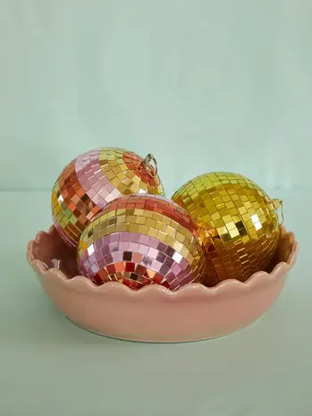 Rice Everyday Magic Rice | Middelgroot Discobal | Rood, Roze & Goud Meerkleurig