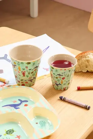 Rice Everyday Magic Rice | Melamine cup Blue Ocean print | Medium 250ml