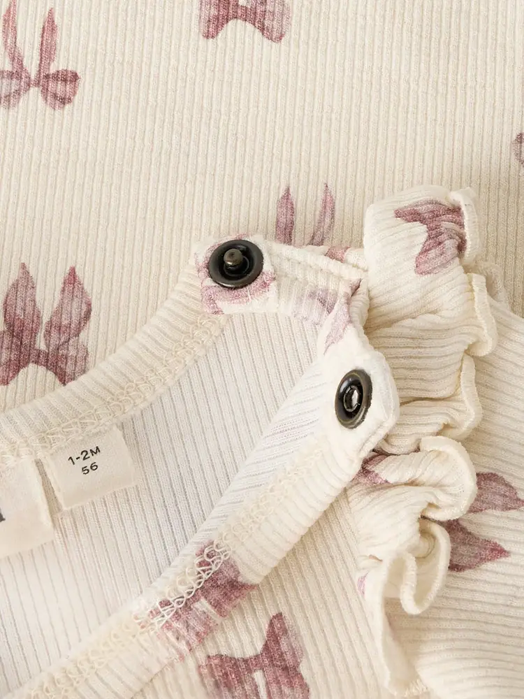 Lil ' Atelier Lil ' Atelier | NBFGAVO EKO LS SLIM BODY LIL NOOS | Turtledove BOW