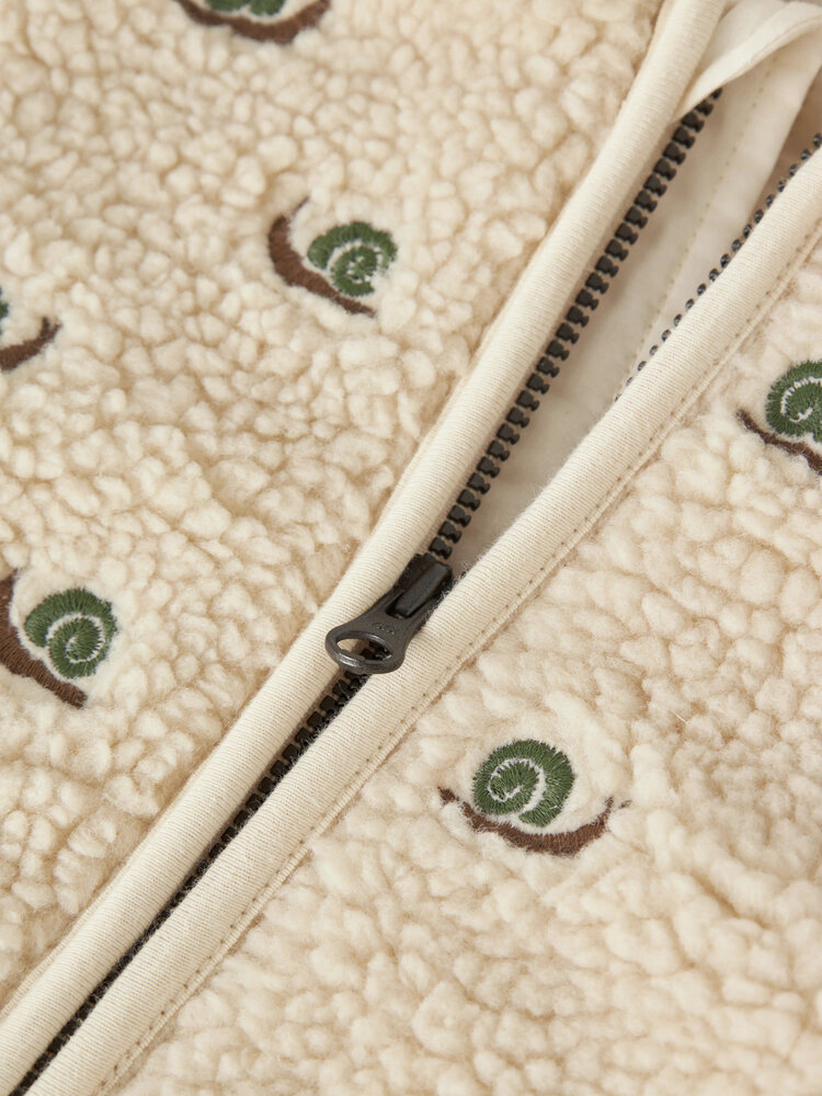 Lil ' Atelier Lil ' Atelier | NBMNALO SUI LOOSE SHERPA JACKET LIL | Turtledove