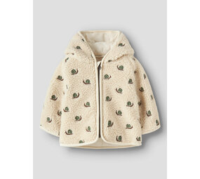 Lil ' Atelier Lil ' Atelier | NBMNALO SUI LOOSE SHERPA JACKET LIL | Turtledove