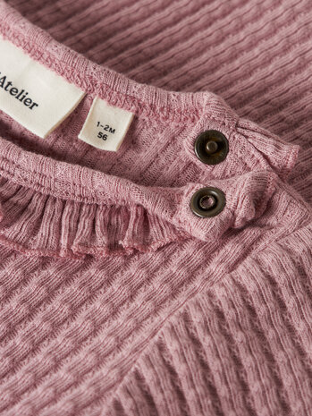 Lil ' Atelier Lil ' Atelier | NBFKELSA LS SLIM BODY LIL | Zephyr
