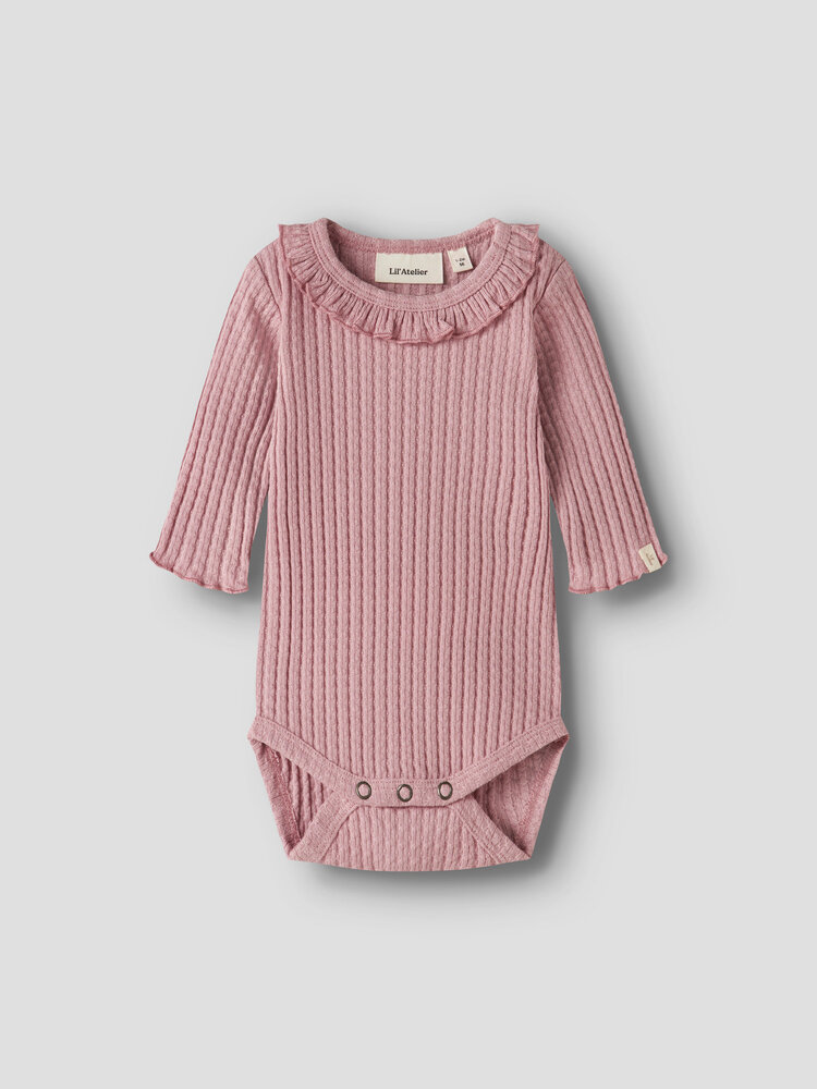 Lil ' Atelier Lil ' Atelier | NBFKELSA LS SLIM BODY LIL | Zephyr