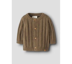 Lil ' Atelier Lil ' Atelier | NBMLOMON LS KNIT CARD LIL | Kangaroo