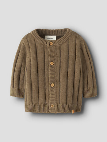 Lil ' Atelier Lil ' Atelier | NBMLOMON LS KNIT CARD LIL | Kangaroo
