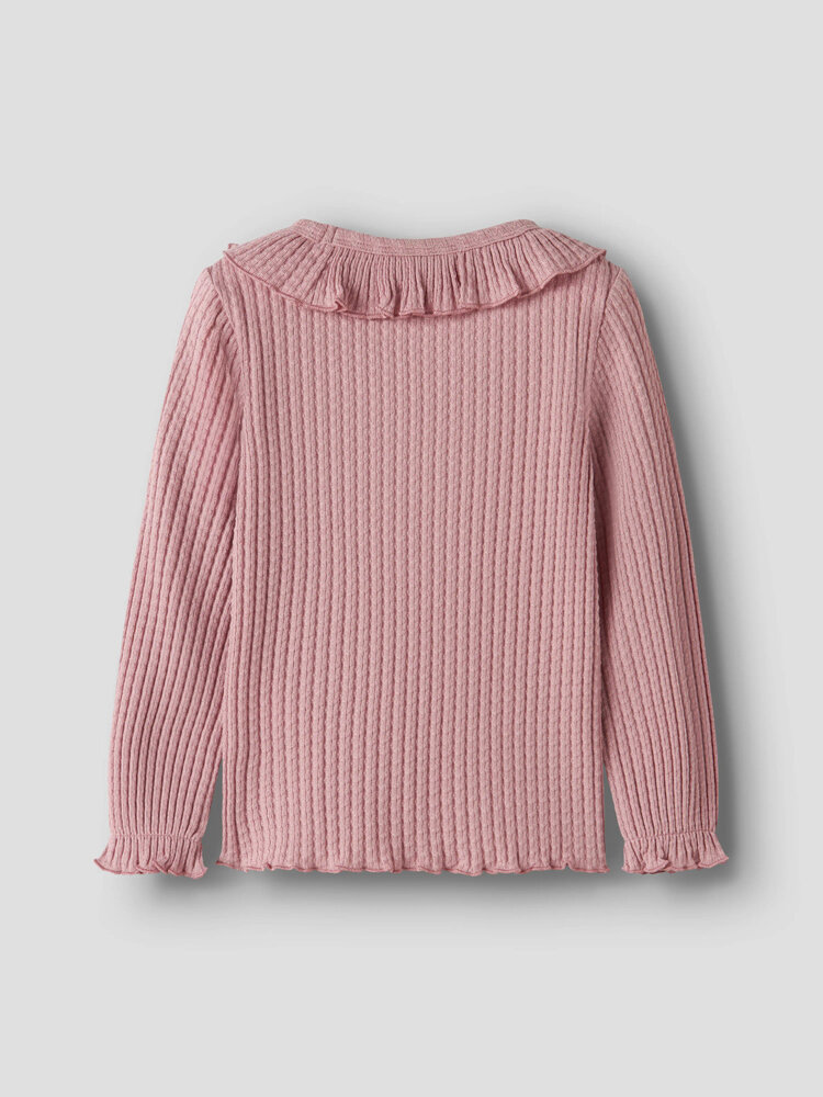 Lil ' Atelier Lil ' Atelier | NMFKELSA LS SLIM TOP LIL | Zephyr