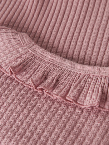 Lil ' Atelier Lil ' Atelier | NMFKELSA LS SLIM TOP LIL | Zephyr