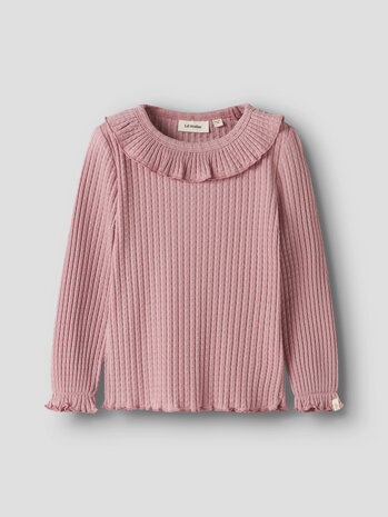 Lil ' Atelier Lil ' Atelier | NMFKELSA LS SLIM TOP LIL | Zephyr