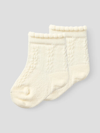Lil ' Atelier Lil ' Atelier | NBFKENDRA 2P SOCK LIL | Turtledove