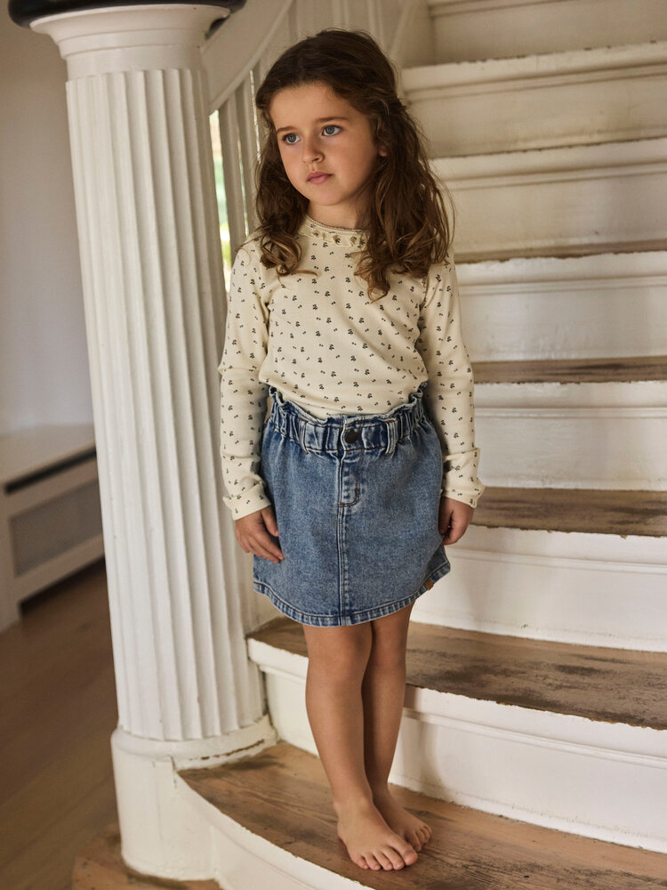Lil ' Atelier Lil ' Atelier | NMFKAROLE DNM SKIRT 2433-CJ LIL | Medium Blue Denim
