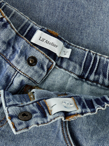 Lil ' Atelier Lil ' Atelier | NMFKAROLE SIM CARROT JEANS 2433-CJ LIL | Medium Blue Denim
