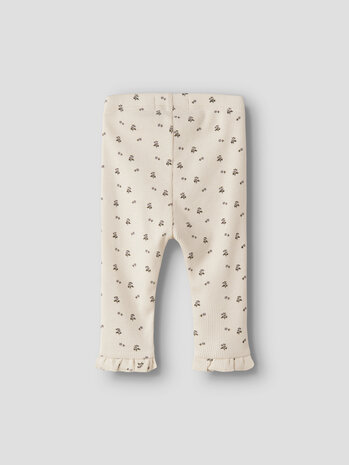 Lil ' Atelier Lil ' Atelier | NBFLAGO MER SLIM LEGGINGS LIL | Turtledove BLUE FLOWER