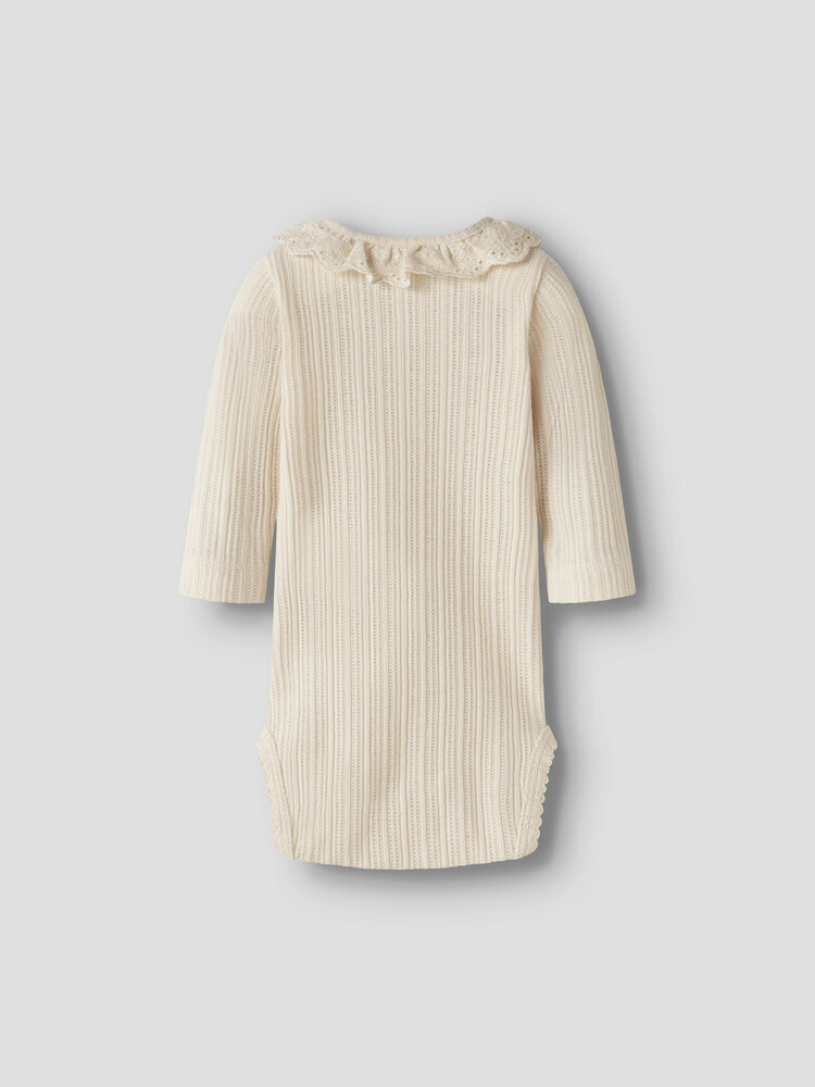 Lil ' Atelier Lil ' Atelier | NBFLUVA LS SLIM BODY LIL | Turtledove