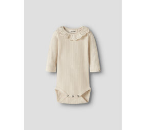 Lil ' Atelier Lil ' Atelier | NBFLUVA LS SLIM BODY LIL | Turtledove Lil ' Atelier Lil ' Atelier | NBFLUVA LS SLIM BODY LIL | Turtledove