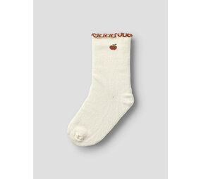 Lil ' Atelier Lil ' Atelier | NMFFIDUCIA SOCK LIL | Turtledove APPLE