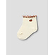 Lil ' Atelier Lil ' Atelier | NBFFIDUCIA SOCK LIL | Turtledove APPLE