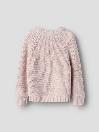 Lil ' Atelier Lil ' Atelier | NMFEMLEN EMB KNIT LIL | Hushed Violet