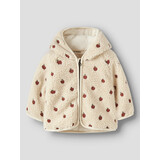 Lil ' Atelier Lil ' Atelier | NBFNALO SIA LOOSE SHERPA JACKET LIL | Turtledove APPLES