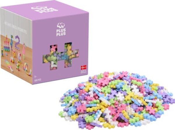 Plus Plus Plus - Plus | Pastel 600 stuks