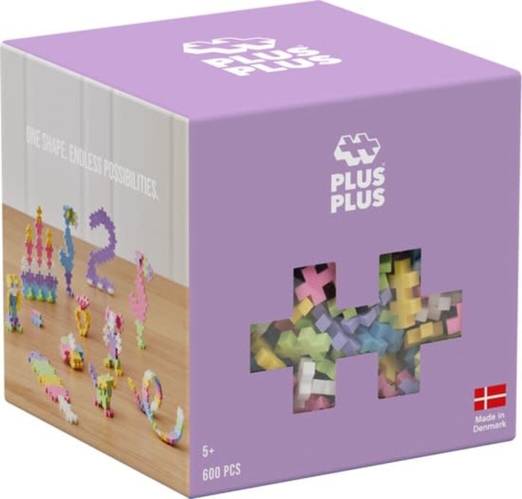 Plus Plus Plus - Plus | Pastel 600 stuks