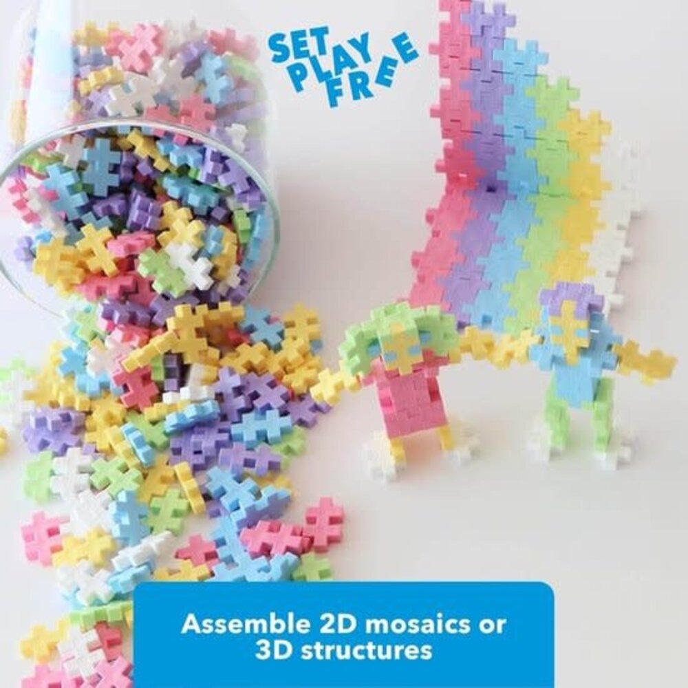 Plus Plus Plus - Plus | Pastel 600 stuks