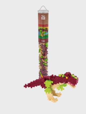 Plus Plus Plus - Plus | Tube T-Rex 100 stuks