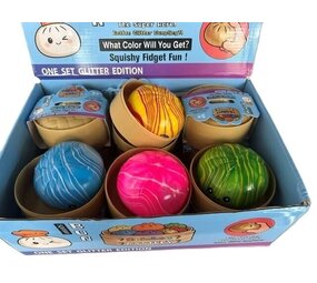 Dumpling squishy | Marble/Rainbow