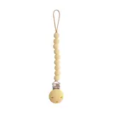 Mushie Mushie | Speenketting Hera | Pale Yellow Mushie Mushie | Speenketting Hera | Pale Yellow