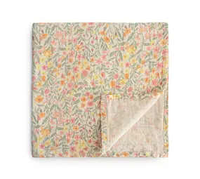 Mushie Mushie | Hydrofiele Doek Swaddle 120 x 120 | Pastel Blooms