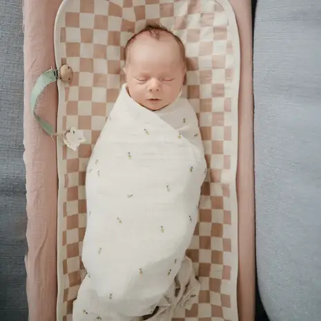 Mushie Mushie | Hydrofiele Doek Swaddle 120 x 120 | Bees