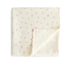 Mushie Mushie | Hydrofiele Doek Swaddle 120 x 120 | Bows
