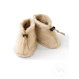 Alwero Alwero | Babyslofjes Emo wol | Beige maat M 6 - 12 mnd Alwero Alwero | Babyslofjes Emo wol | Beige maat M 6 - 12 mnd