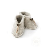 Alwero Alwero | Babyslofjes Emo wol | Light grey maat M 6 - 12 mnd Alwero Alwero | Babyslofjes Emo wol | Light grey maat M 6 - 12 mnd