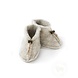 Alwero Alwero | Babyslofjes Emo wol | Light grey maat M 6 - 12 mnd