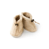 Alwero Alwero |Babyslofjes Emo wol | Beige maat S 0 - 6 mnd Alwero Alwero |Babyslofjes Emo wol | Beige maat S 0 - 6 mnd