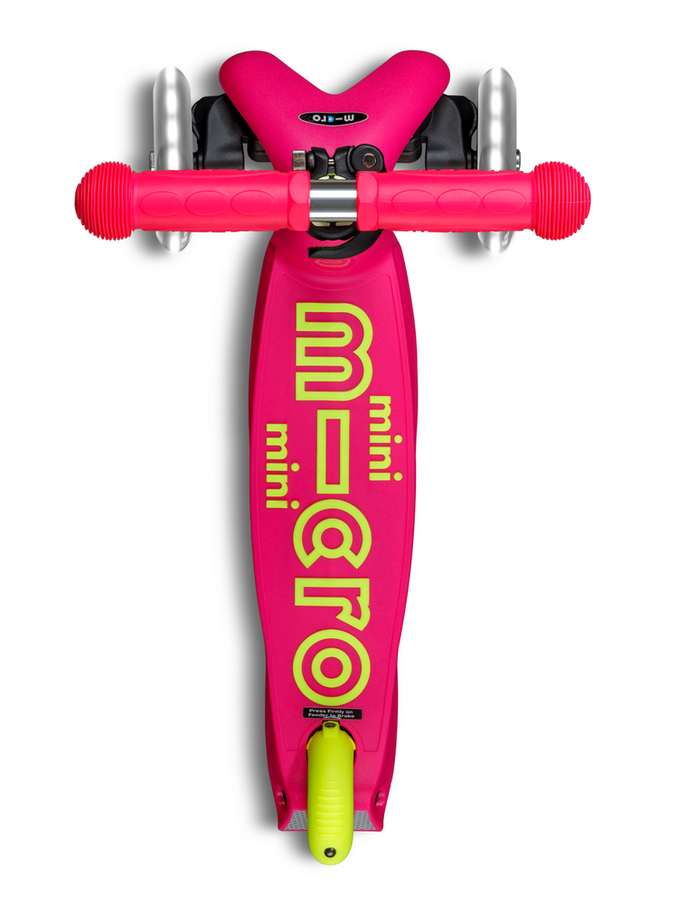 Micro Step Micro Step | Mini inklapbaar LED roze/geel