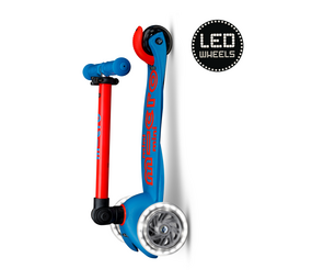 Micro Step Micro Step | Mini inklapbaar LED | Blauw rood