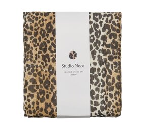 Studio Noos Studio Noos | Swaddle Print Medium | Leopard