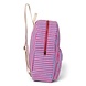 Studio Noos Studio Noos | Poplin Midi Backpack Raspberry Striped