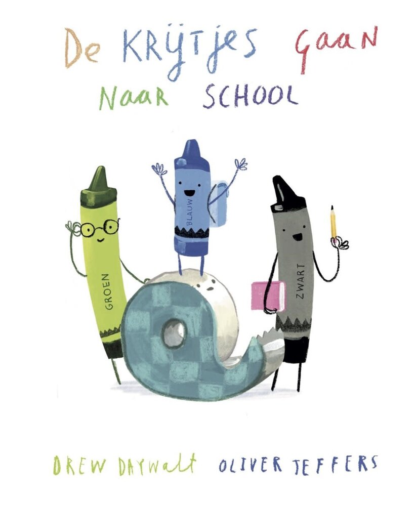 Boek | De krijtjes gaan naar school