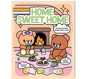 Boeken Boek | cozy kleurboek | Home sweet home