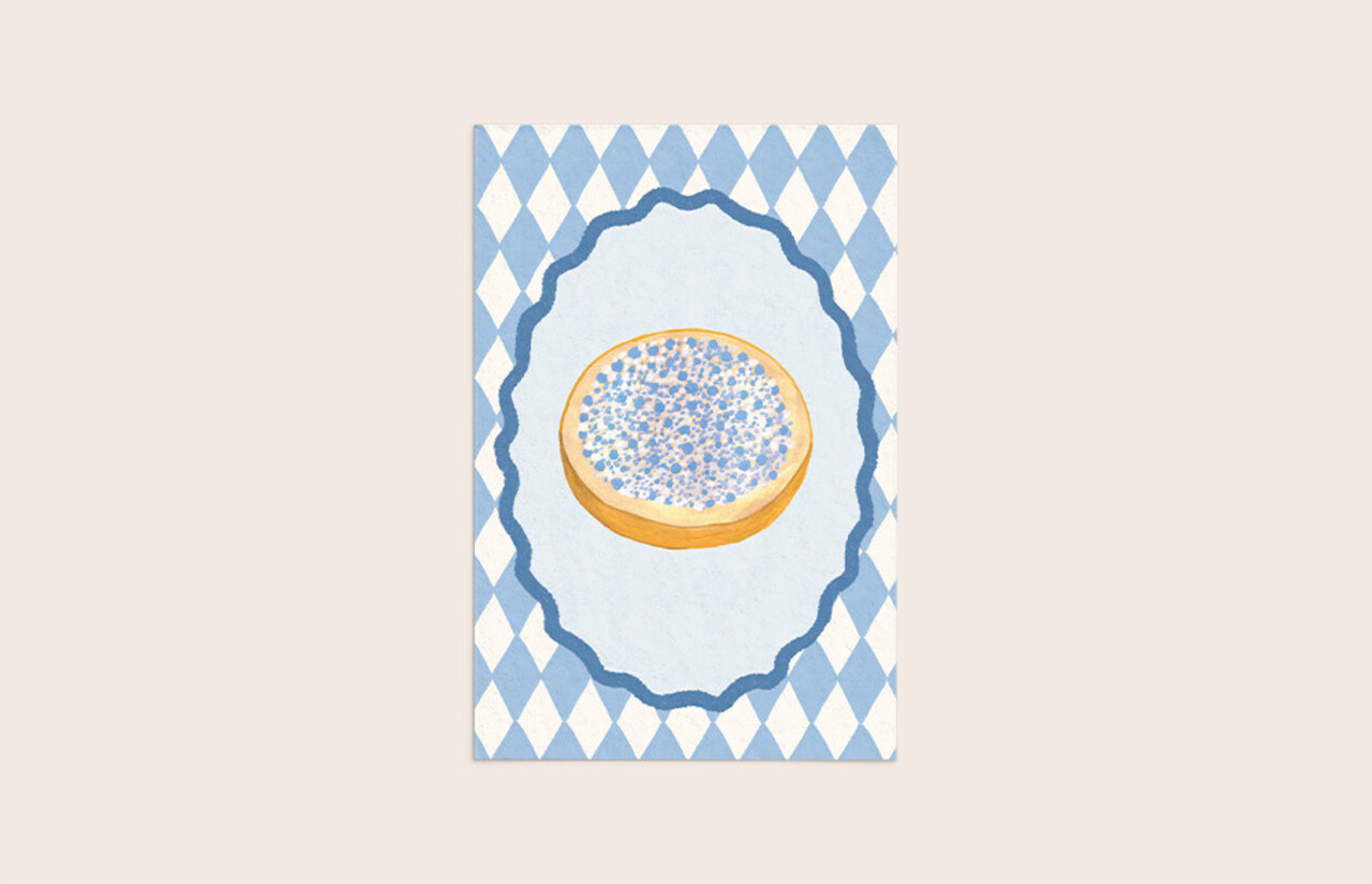 Fritsy Fritsy | kaart | Beschuit met blauwe muisjes