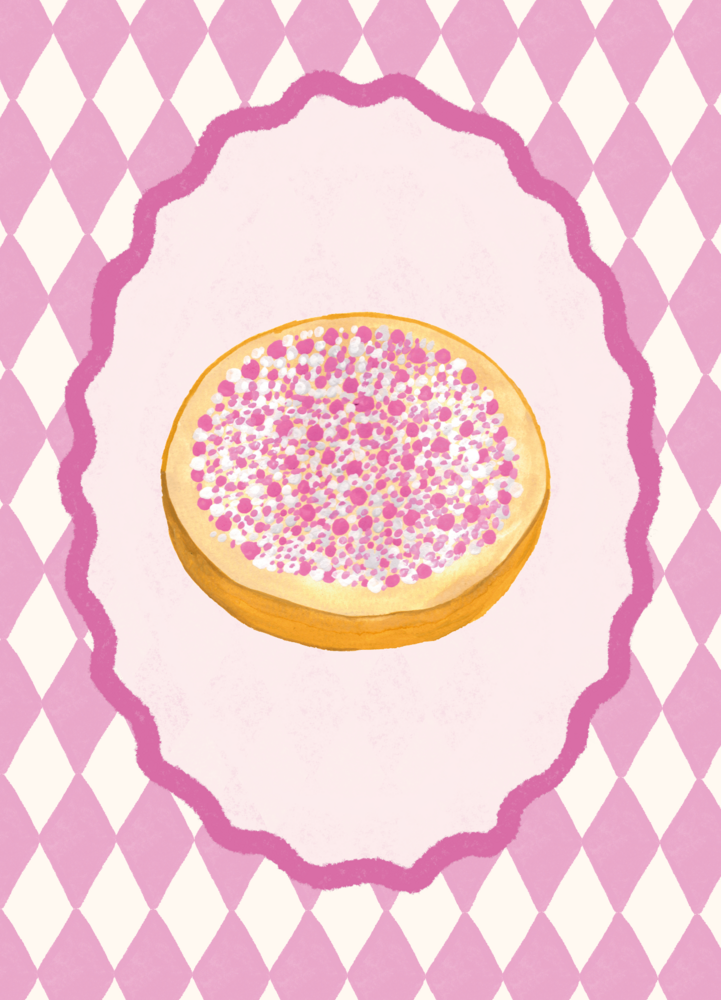 Fritsy Fritsy | kaart | Beschuit met muisjes roze