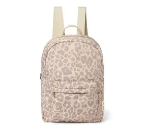 Studio Noos Studio Noos | Puffy Midi backpack | Beige leopard