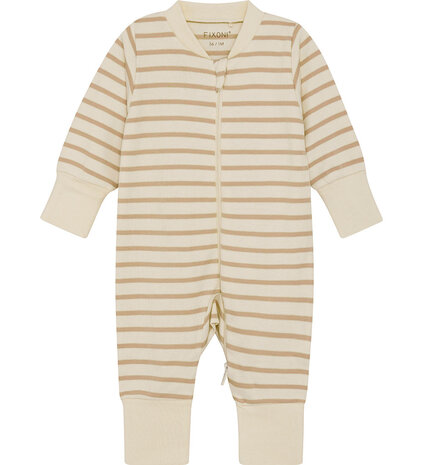 Fixoni Fixoni | Nighsuit with zipper | Sesame